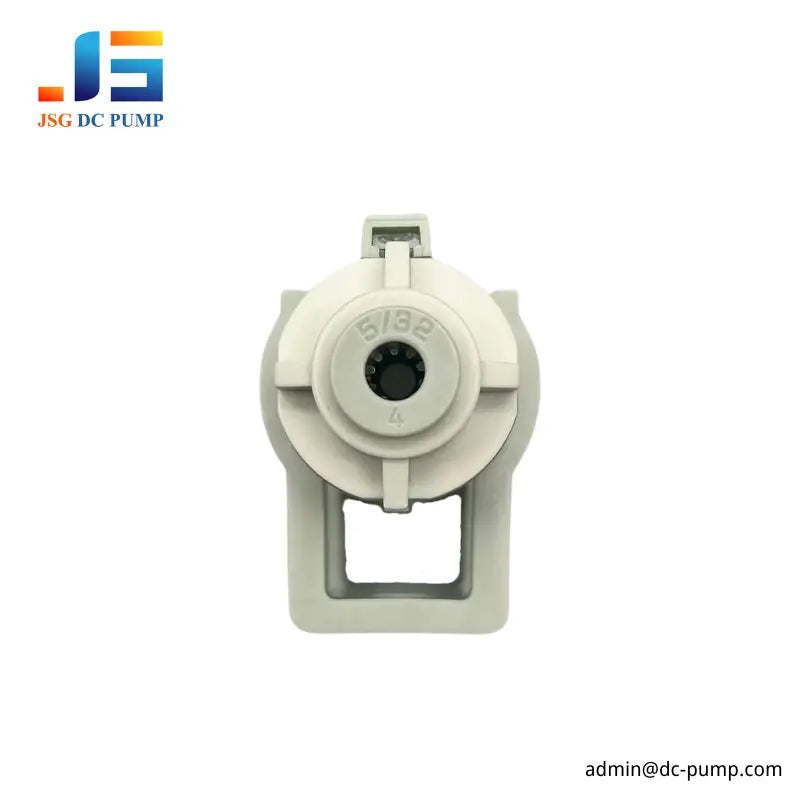 Front view of the JSG 5μm inline air filter with Φ4.0 mm connection