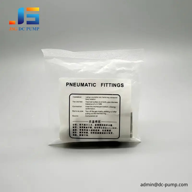 JSG inline air filter shown inside protective packaging