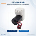JSG04AB/VB brushless diaphragm air and vacuum pump with original product photograph and 6V, 12V and 24V options